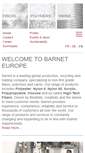 Mobile Screenshot of barnet-europe.com